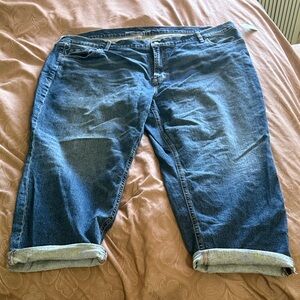 Old Navy Women's Boyfriend Jeans in Dark Blue Size 24